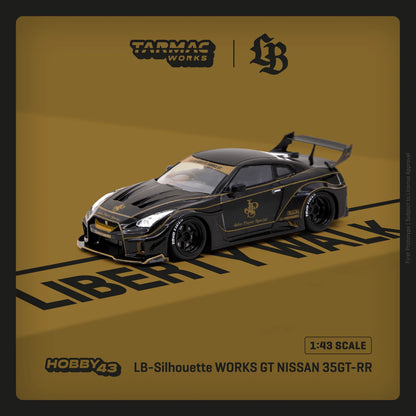 Tarmac Works LB-Silhouette WORKS GT Nissan 35GT-RR JPS (Black)