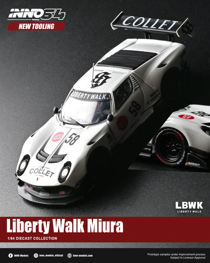 *Pre-Order* INNO Models INNO64 LB-Silhouette WORKS Miura GT