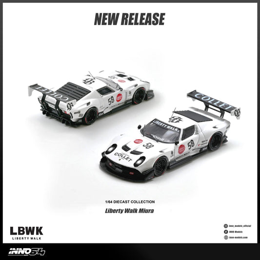 *Pre-Order* INNO Models INNO64 LB-Silhouette WORKS Miura GT