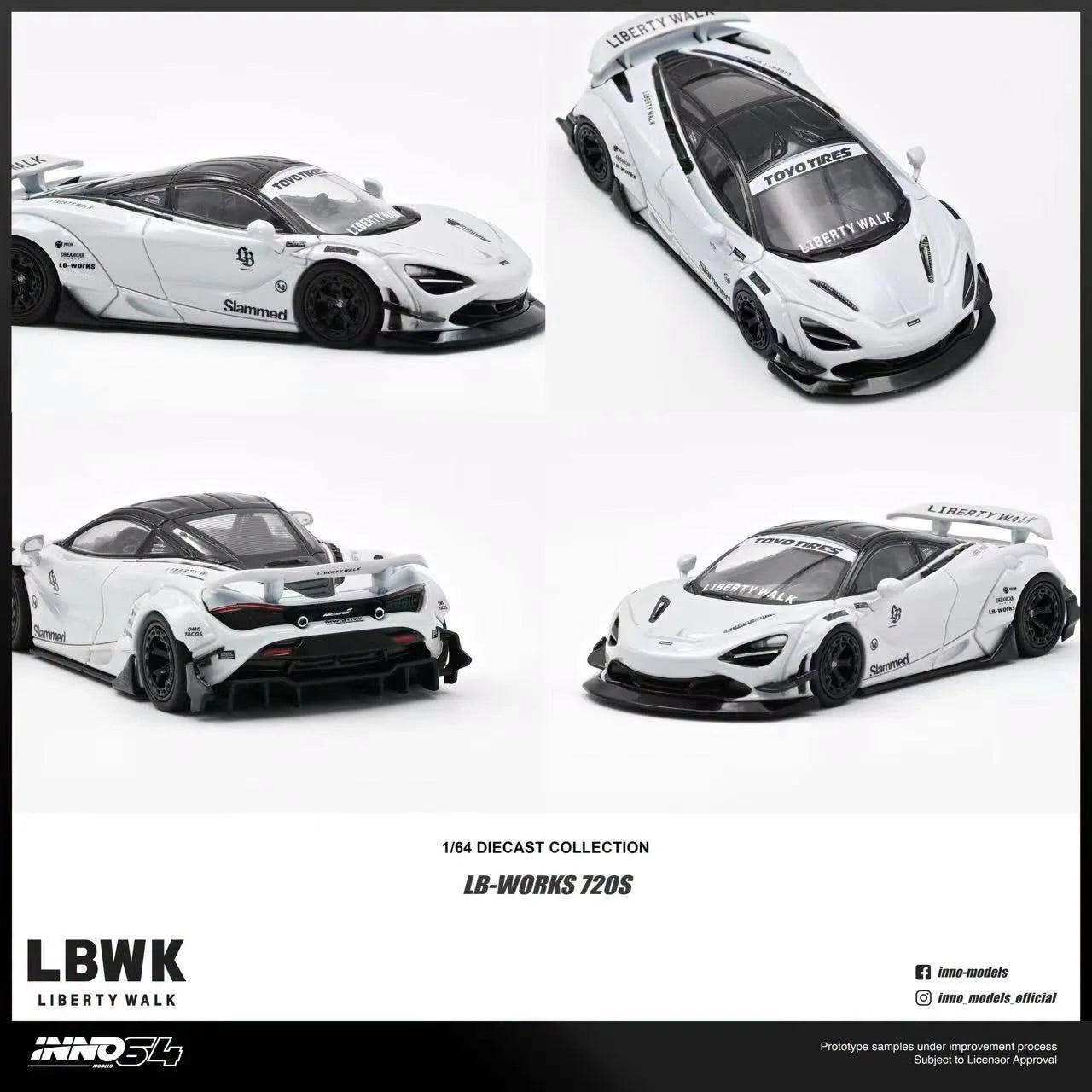 *Pre-Order* INNO Models INNO64 LIBERTY WALK 720S