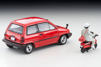 Tomytec Tomica Limited Vintage Neo LV-272a Honda City R with Motocompo 81' (Red)