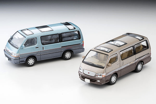 Tomytec Tomica Limited Vintage Neo LV-N216c Toyota Hiace Wagon Super Custom Limited 02' (Brown)