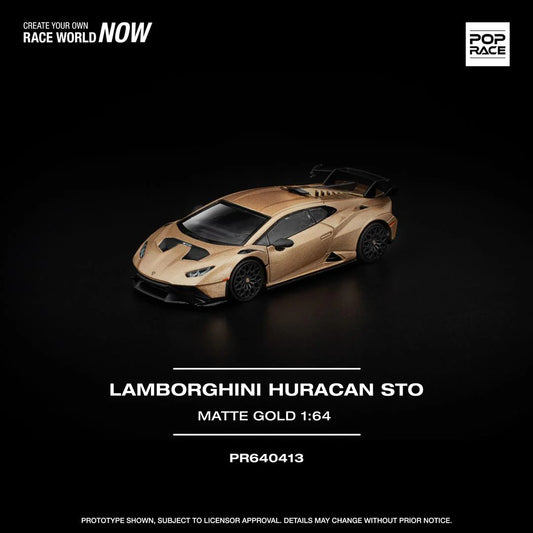 *Pre-Order* Pop Race Lamborghini Huracán STO Matte Gold
