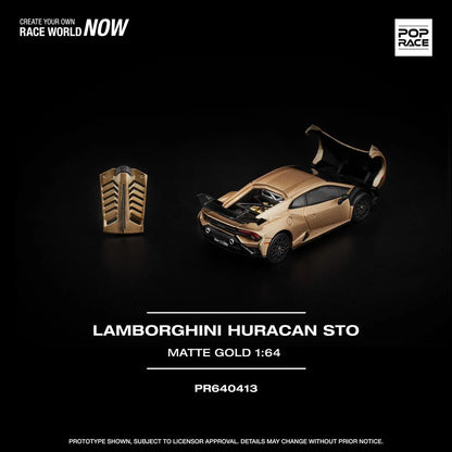 *Pre-Order* Pop Race Lamborghini Huracán STO Matte Gold
