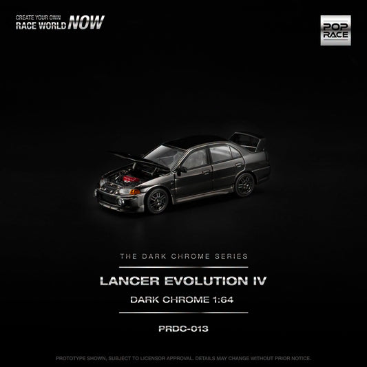 *Pre-Order* Pop Race - PRDC013 Lancer Evolution IV Dark Chrome