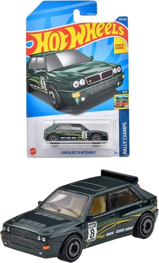 Hot Wheels Rally Champs 3/5 Lancia Delta Integrale - Japanese Card