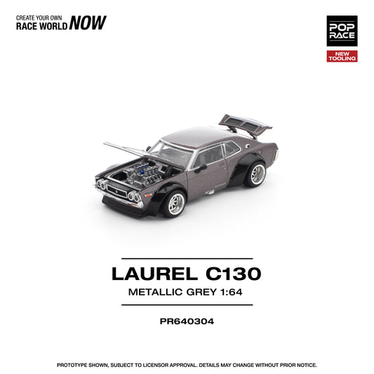 *Pre-Order* Pop Race Laurel C130 METALLIC GREY