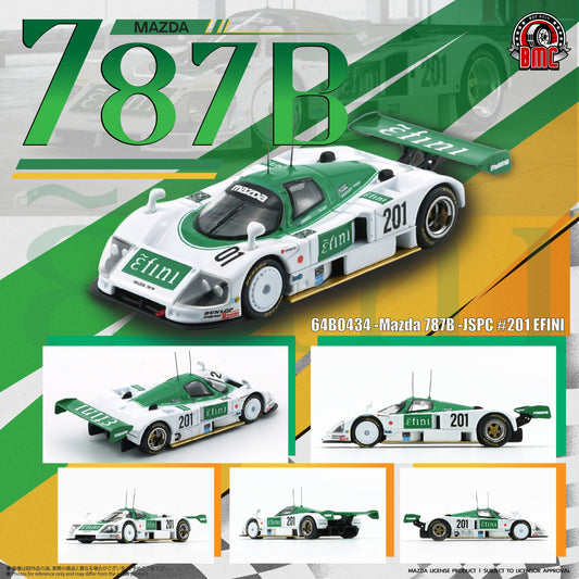 *Pre-Order* BM Creations - Mazda 787B - JSPC #201 EFINI
