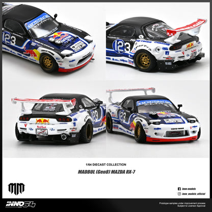 *Pre-Order* INNO Models INNO64 Mazda RX-7 MAD MIKE "MADBUL Gen8"