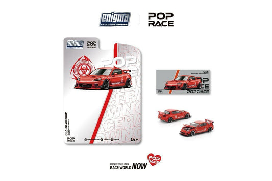 *Pre-Order* Pop Race PRE016 Mazda RX-8 RE-AMEMIYA - Red