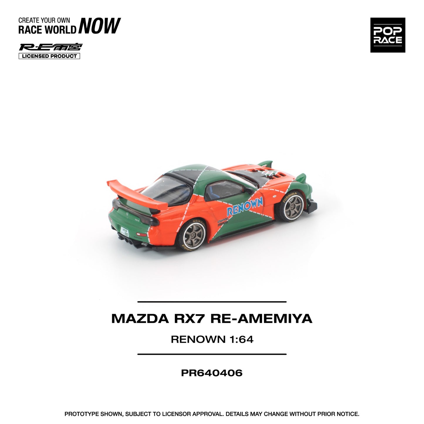*Pre-Order* Pop Race Mazda RX7 RE-AMEMIYA RENOWN