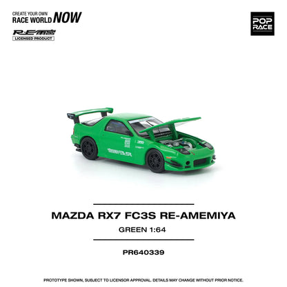 *Pre-Order* Pop Race Mazda RX7 (FC3S) RE-AMEMIYA Green