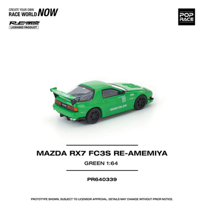 *Pre-Order* Pop Race Mazda RX7 (FC3S) RE-AMEMIYA Green