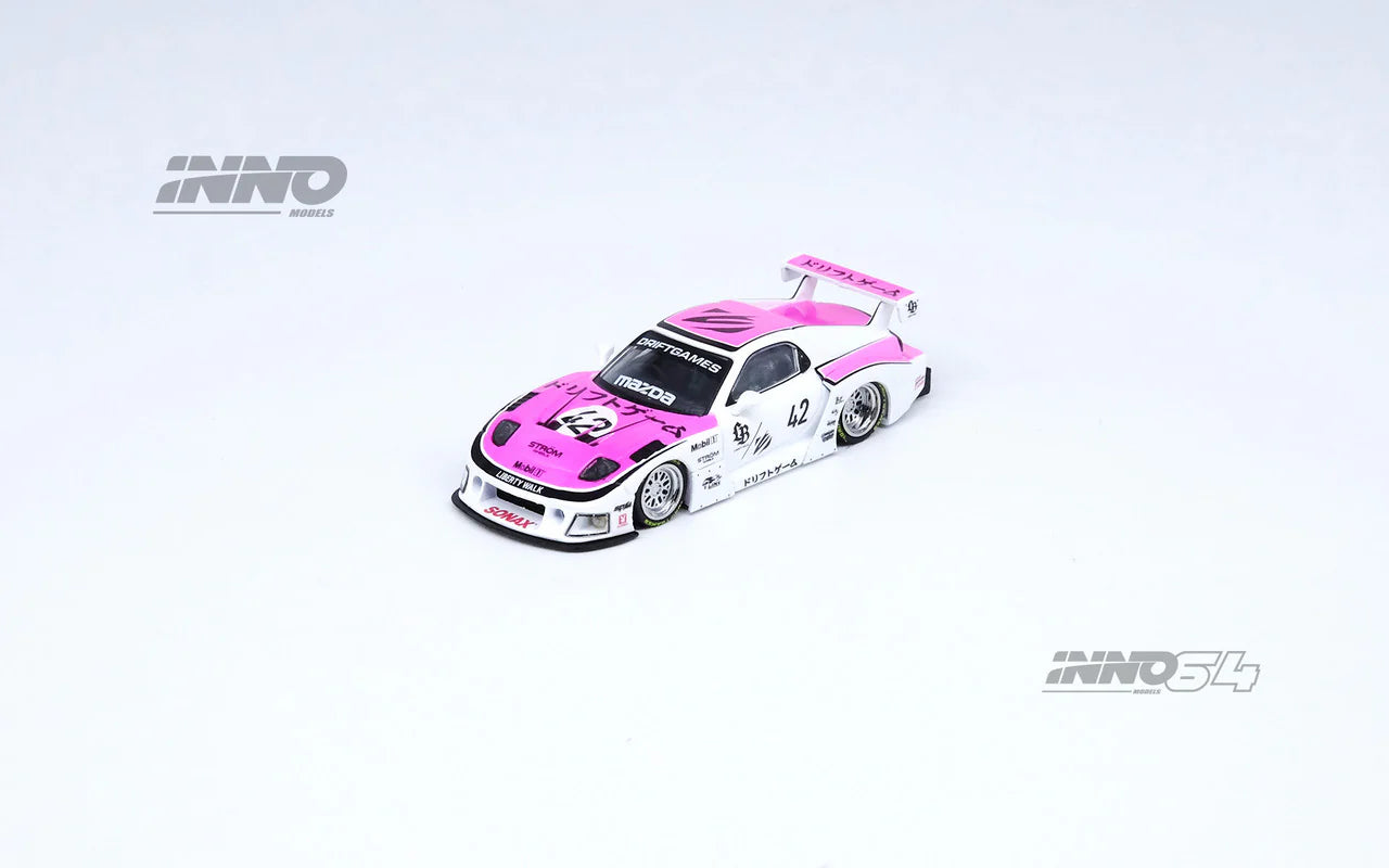 *Pre-Order* INNO Models INNO64 Mazda RX7 (FD3S) LB-SUPER SILHOUETTE "DRIFT GAMES 2025"