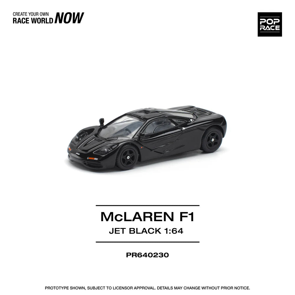 *Pre-Order* Pop Race McLaren F1 - Jet Black