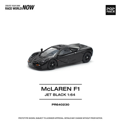 *Pre-Order* Pop Race McLaren F1 - Jet Black