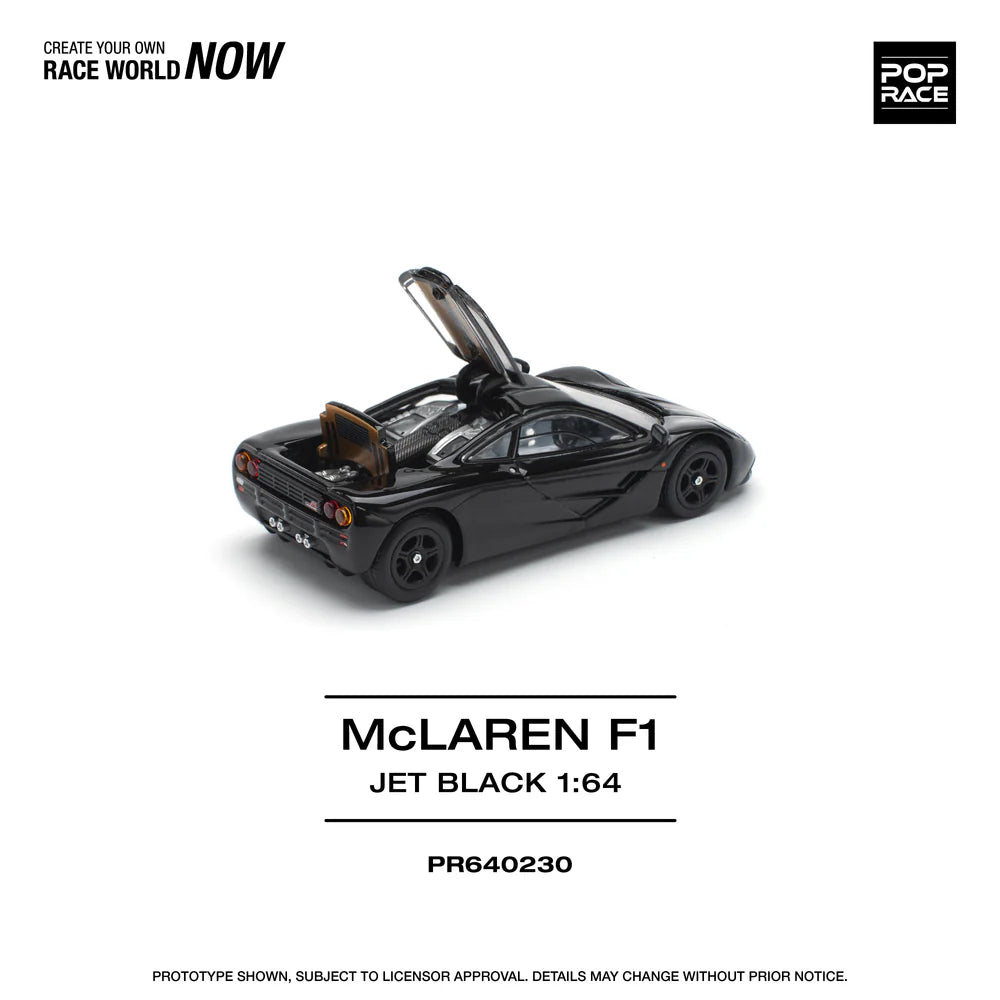 *Pre-Order* Pop Race McLaren F1 - Jet Black