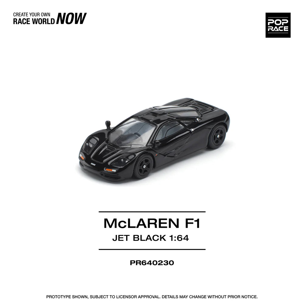 *Pre-Order* Pop Race McLaren F1 - Jet Black