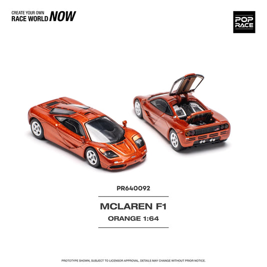 *Pre-Order* Pop Race McLaren F1 - Orange