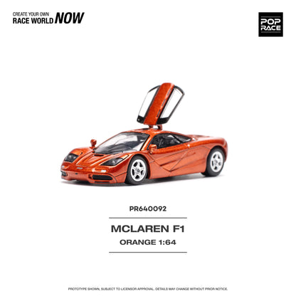 *Pre-Order* Pop Race McLaren F1 - Orange