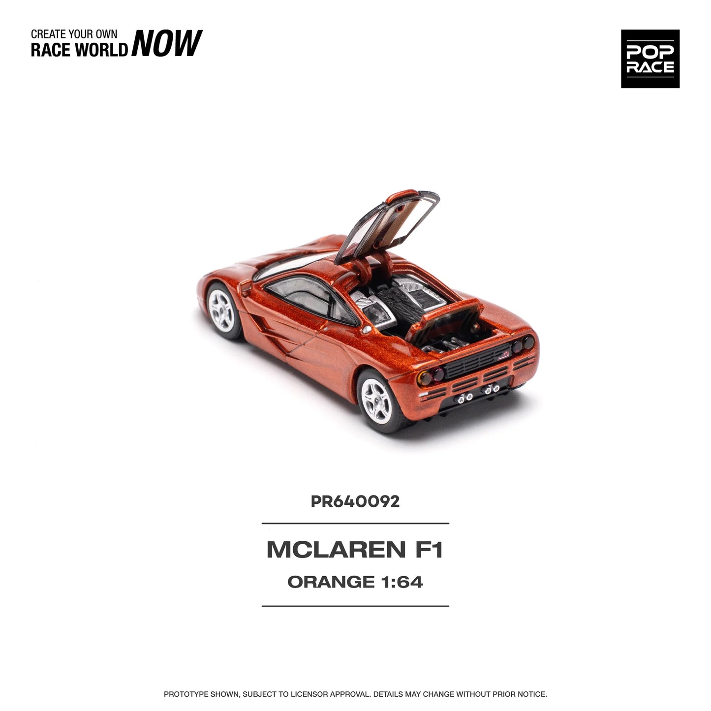 *Pre-Order* Pop Race McLaren F1 - Orange