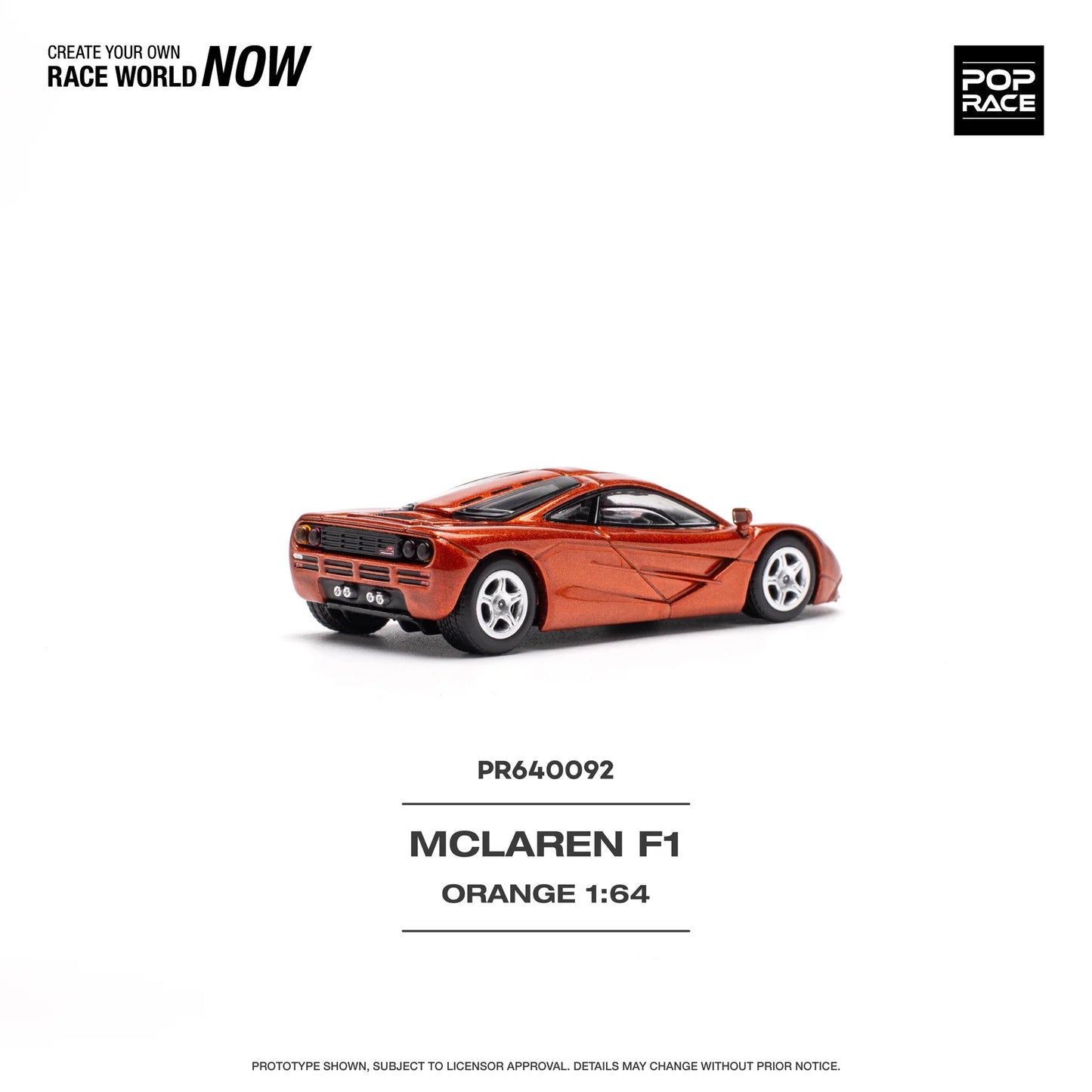 *Pre-Order* Pop Race McLaren F1 - Orange