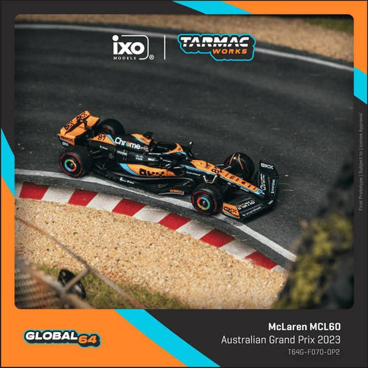 *Pre-Order* Tarmac Works McLaren MCL60 Australian Grand Prix 2023 Oscar Piastri