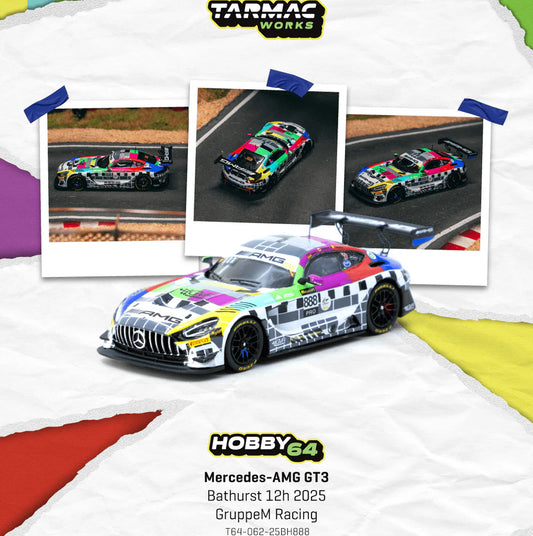 *Pre-Order* Tarmac Works Mercedes-AMG GT3 Bathurst 12h 2025 GruppeM Racing Maro Engel / Mikaël Grenier / Maxime Martin