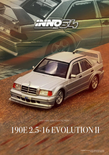 *Pre-Order* INNO Models INNO64 Mercedes Benz 190E Silver