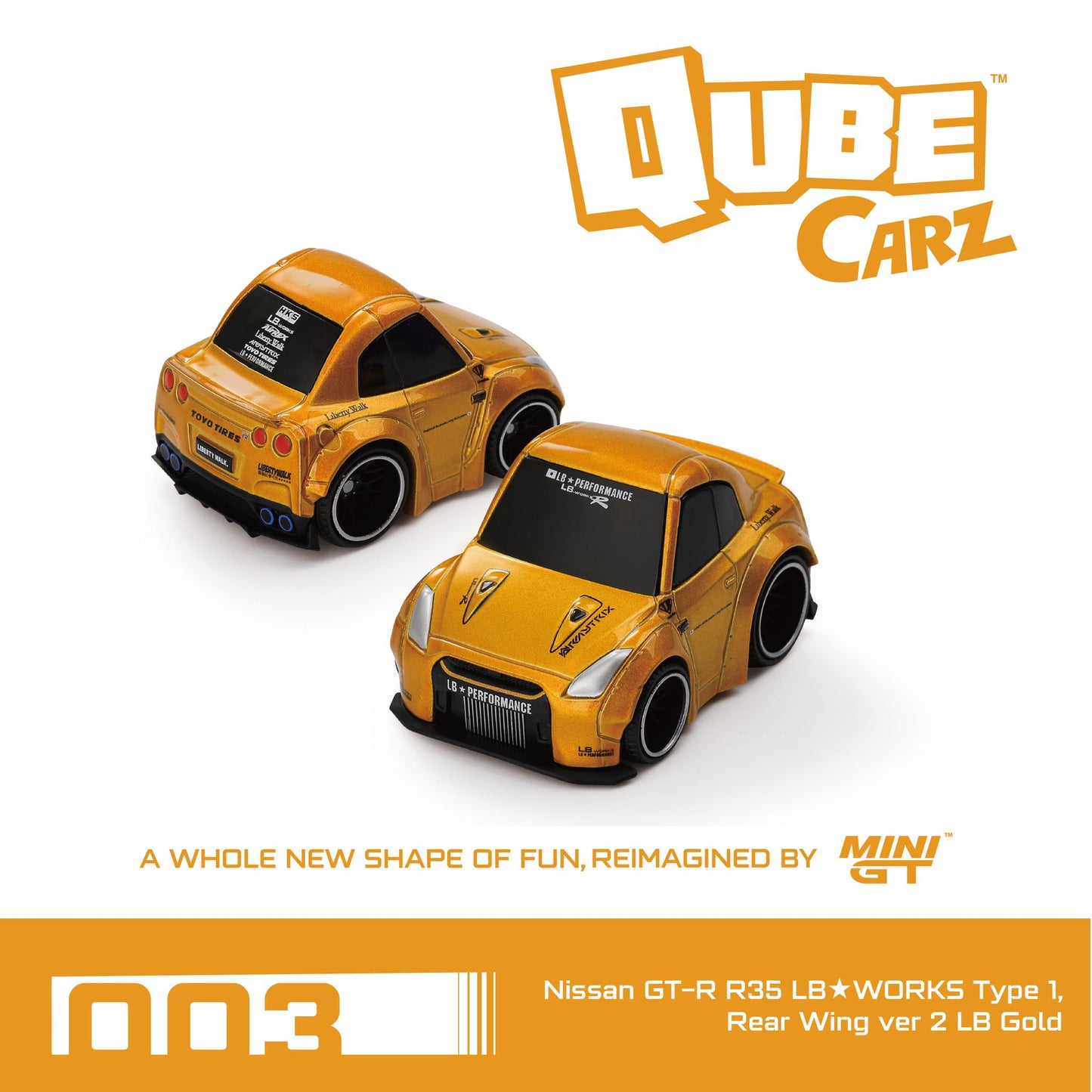 *Pre-Order* Mini GT Qube Carz Set of 6