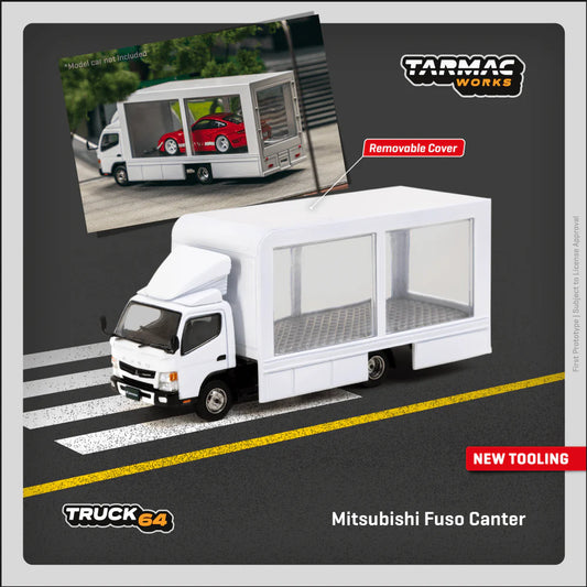 *Pre-Order* Tarmac Works Mitsubishi Fuso Canter Mobile Display Truck