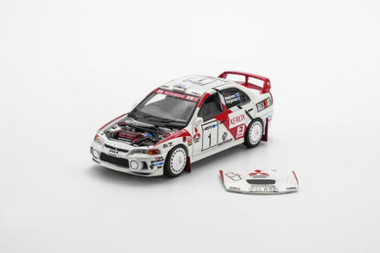 *Pre-Order* MotorHelix - M64030 Mitsubishi Lancer Evolution IV GSR 1997 Finland Rally Winner