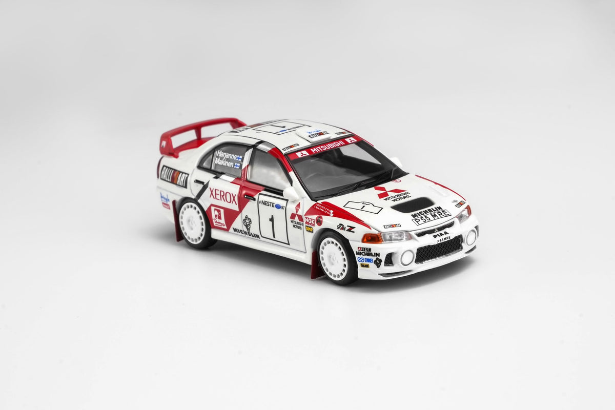 *Pre-Order* MotorHelix - M64030 Mitsubishi Lancer Evolution IV GSR 1997 Finland Rally Winner