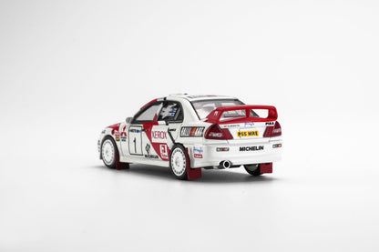 *Pre-Order* MotorHelix - M64030 Mitsubishi Lancer Evolution IV GSR 1997 Finland Rally Winner