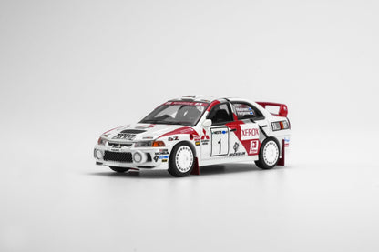 *Pre-Order* MotorHelix - M64030 Mitsubishi Lancer Evolution IV GSR 1997 Finland Rally Winner