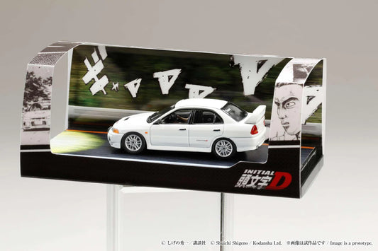 Hobby Japan Mitsubishi Lancer RS Evolution IV / /Initial D Takumi Fujiwara vs Seiji Iwaki