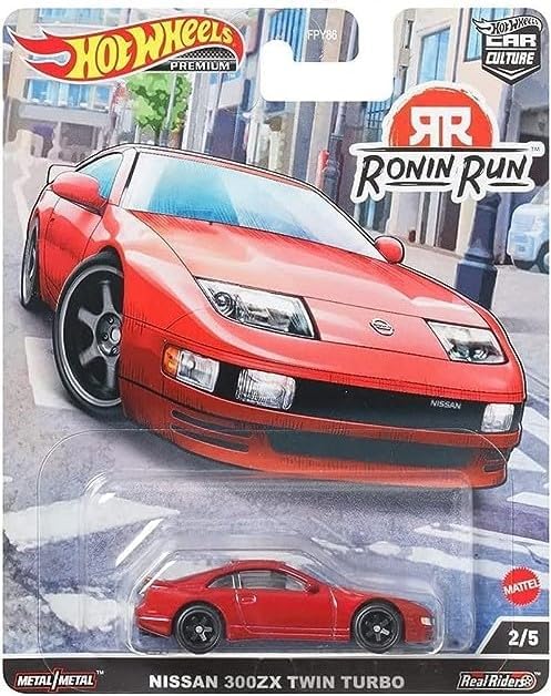 Hot Wheels Premium Car Culture Ronin Run 2/5 Nissan 300ZX Twin Turbo - Japanese Stock