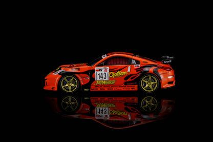 *Pre-Order* MotorHelix M63851 Nissan Fairlady Z ”Option Stream Z“ ‘02 Orange