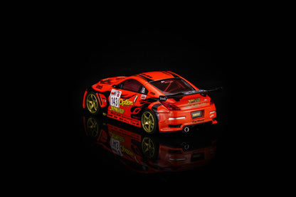 *Pre-Order* MotorHelix M63851 Nissan Fairlady Z ”Option Stream Z“ ‘02 Orange