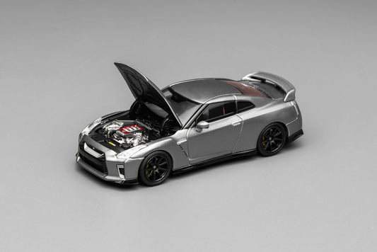 *Pre-Order* MotorHelix Nissan GT-R (R35) Track Edition Engineered by NISMO 2020 - Dark Metal Gray