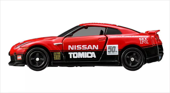 Tomica 50th Anniversary Nissan GT-R (R35) designed by Nissan