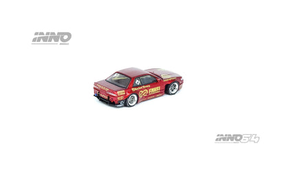 Inno Models Inno64 Nissan Silvia S13 (V2) Pandem / Rocket Bunny Red Metallic