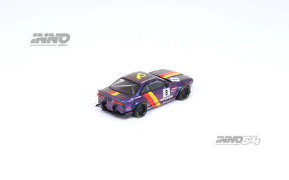 *Pre-Order* Inno Models Inno64 Nissan Silvia (S14) BOSS "ROCKET BUNNY" Purple