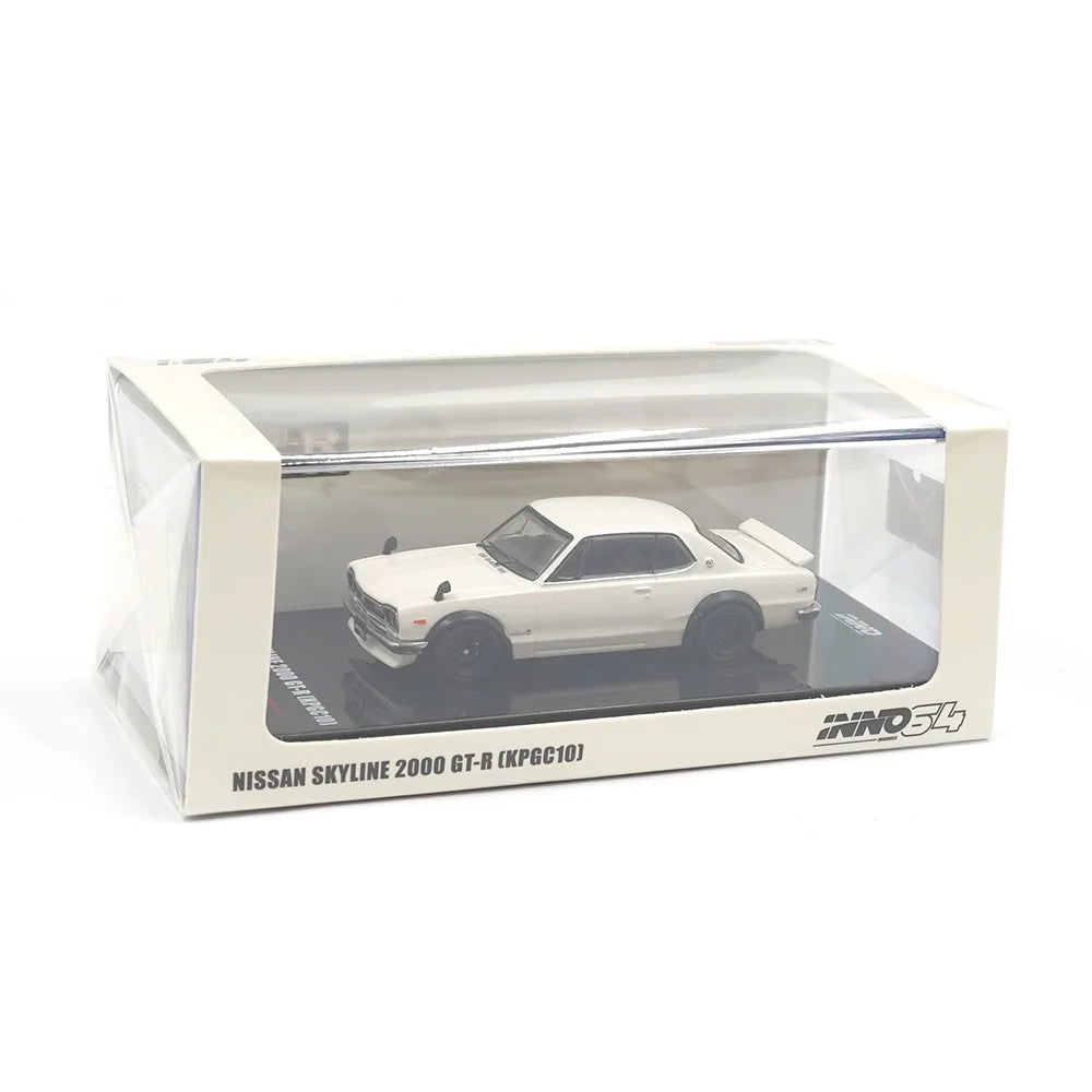 INNO Models INNO64 Nissan Skyline 2000 GT-R (KPGC10) White