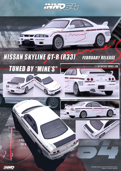 Inno Models Inno64 Nissan Skyline GT-R N1(R33) Tuned By "Mine's"