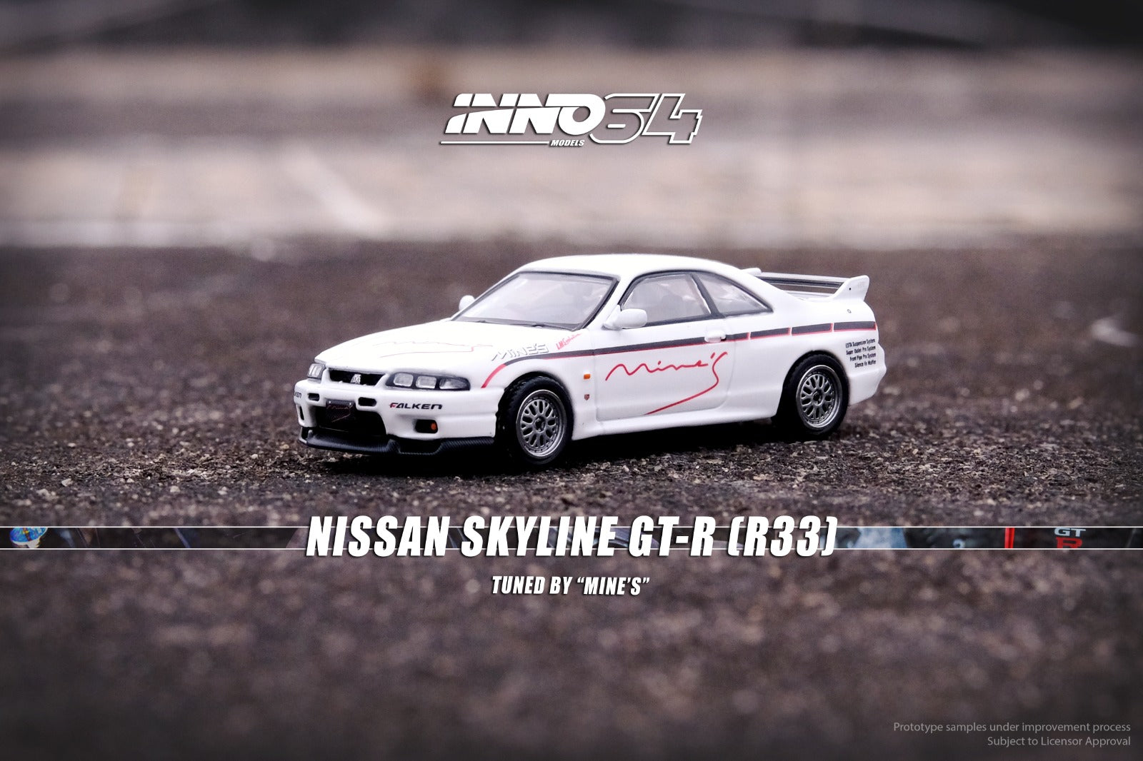 Inno Car Model R33 Inno Models Inno64 Nissan Skyline GT-R N1(R33) Tuned By