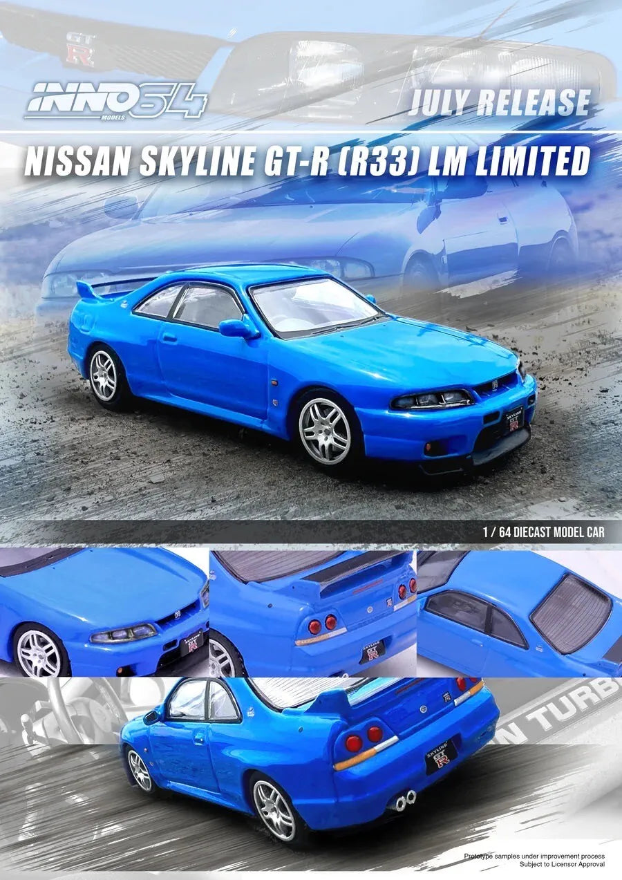 Inno Models Inno64 Nissan Skyline GT-R (R33) LM Limited