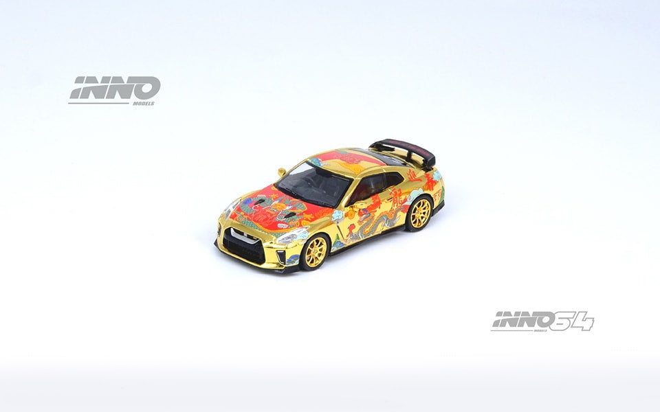 Inno Models Inno64 Nissan Skyline GT-R (R35) 2024 The Year of the Dragon  Chinese New Year Special Edition