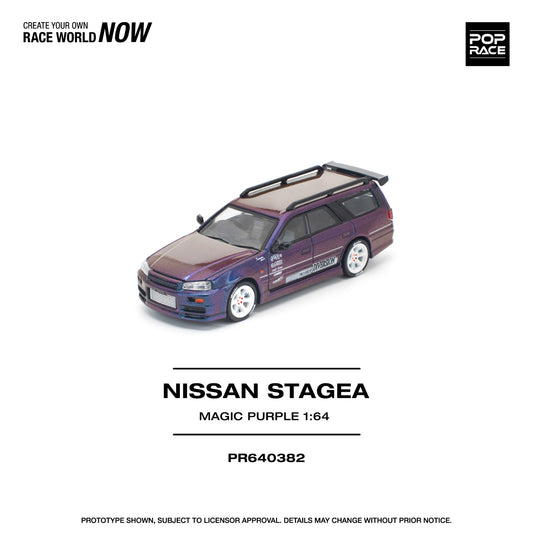 *Pre-Order* Pop Race Nissan Stagea Magic Purple