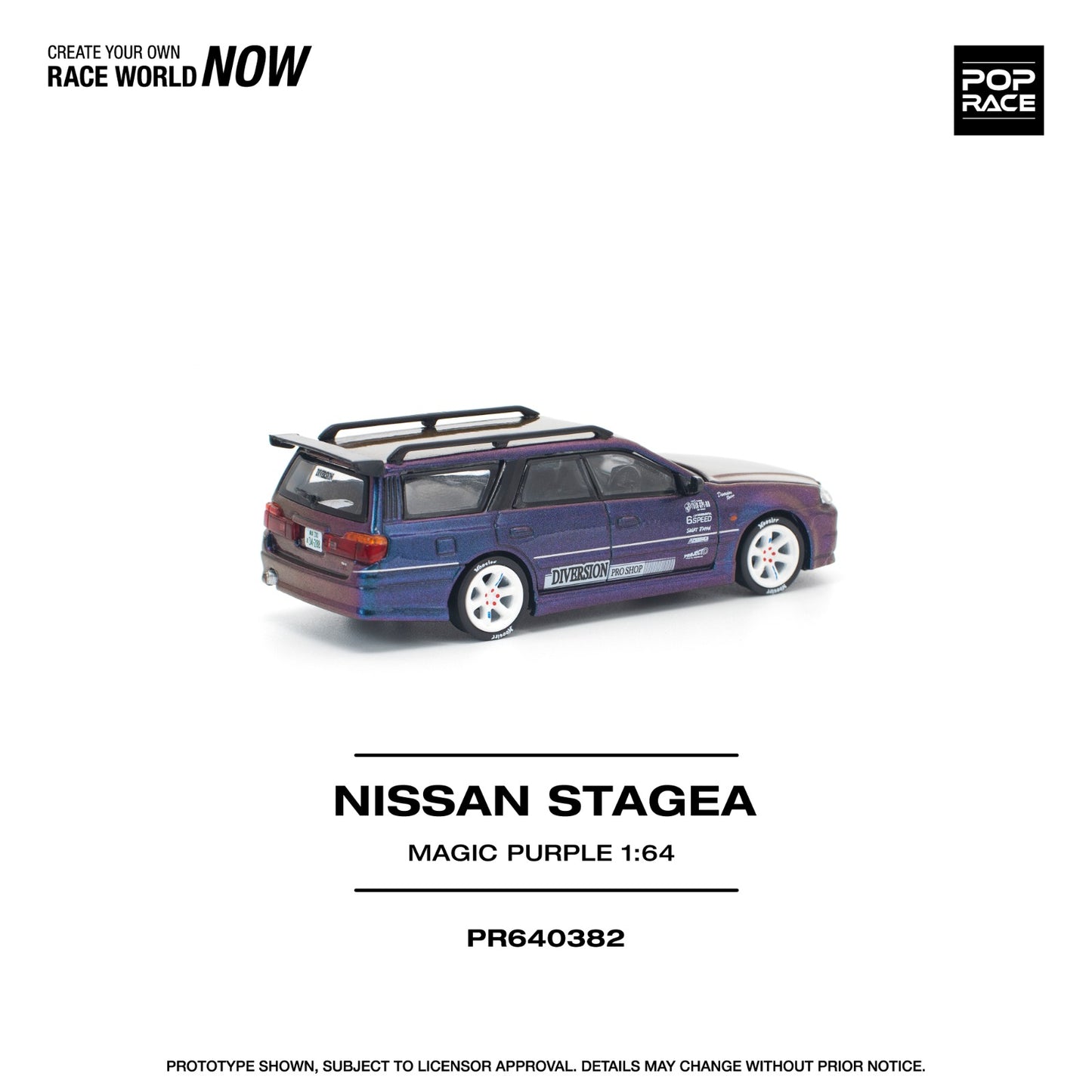 *Pre-Order* Pop Race Nissan Stagea Magic Purple